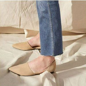 Jenni Kayne D’Orsay Oiled Leather - Natural 38.5